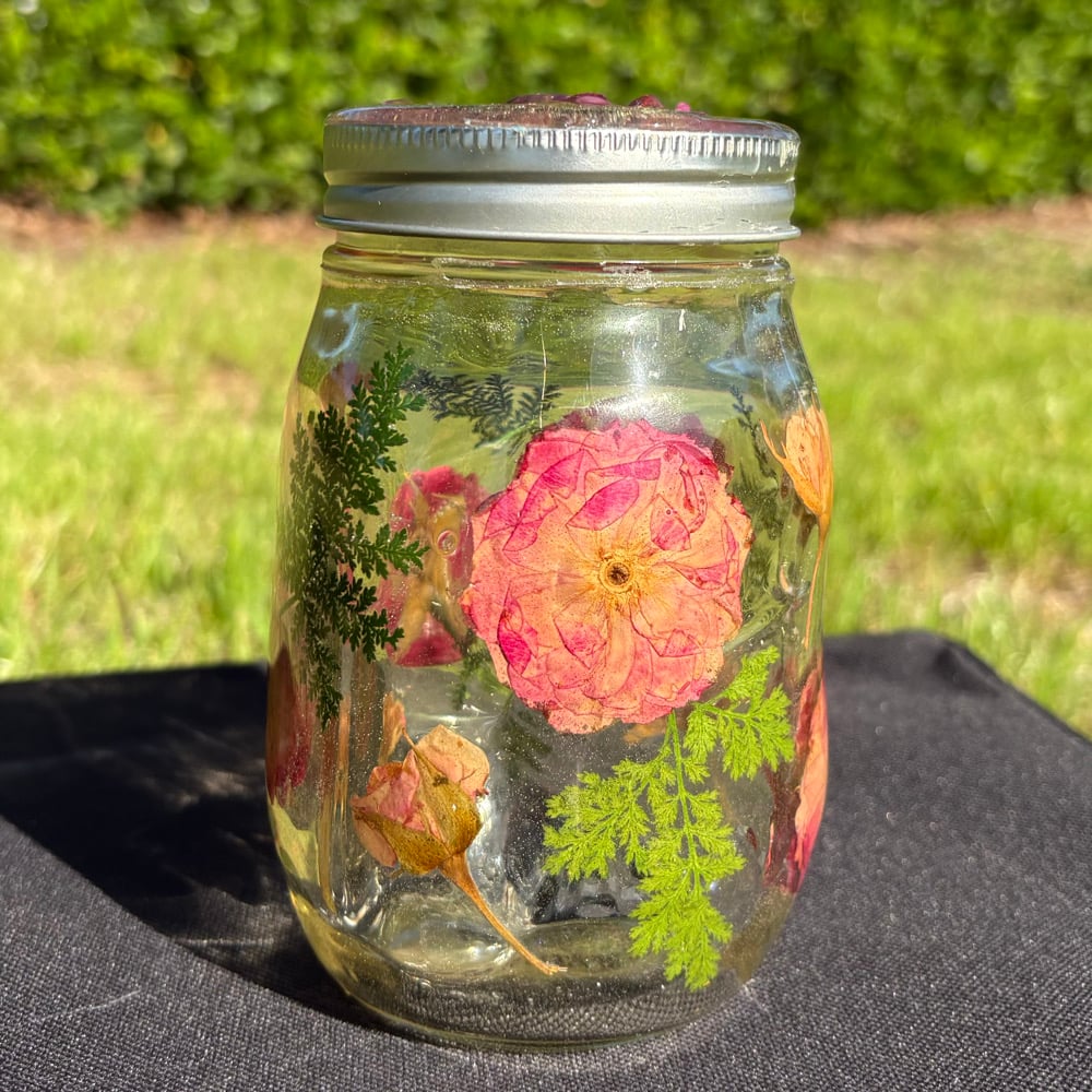 Image of ruby & rosy moon water jar