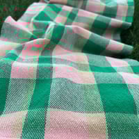Image 2 of Plaid table runner