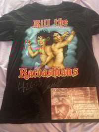 Image 1 of stage worn Bonded By Blood style KTK shirt from the Bonded anniversary show in Anaheim!