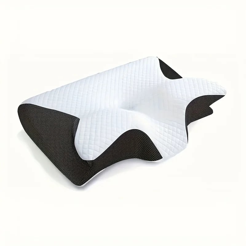 Image of 2025 Ergonomic Neck Horn Pillow for Side,Shoulder Relaxation, Soft Yet Firm Support,Back and Stomach