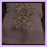 Image 1 of Butterfly Baby Blanket