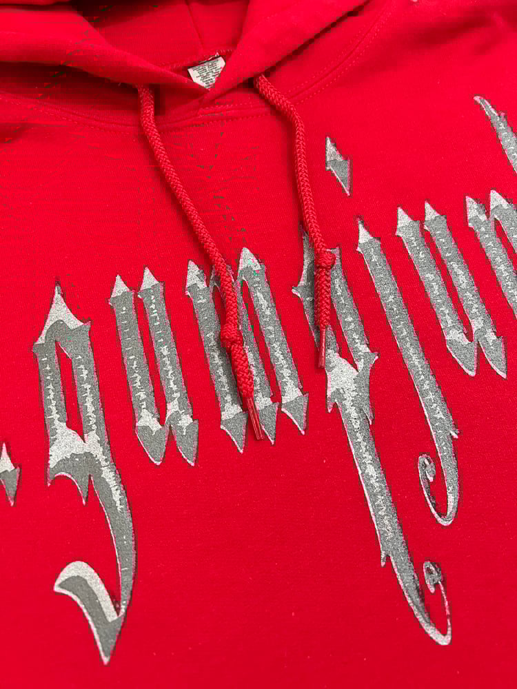 liquid Metal Red Hoodie 4/4 limited edition