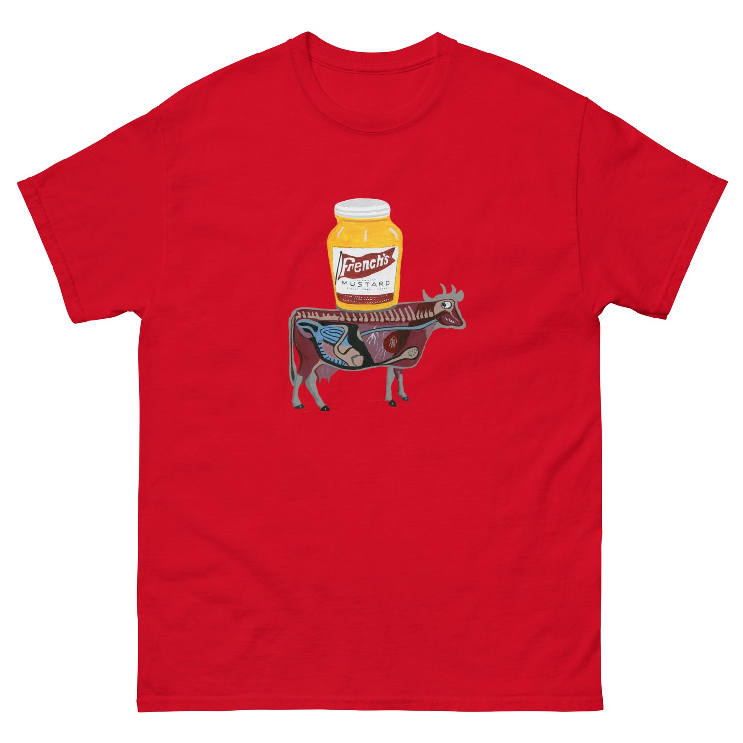 Image of MUSTARD COW T-SHIRT