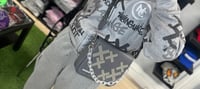 Image 3 of NUL Patched crossbody ( Grey) 