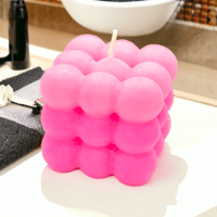 Image 2 of Strawberries & Cream Pillar Candle