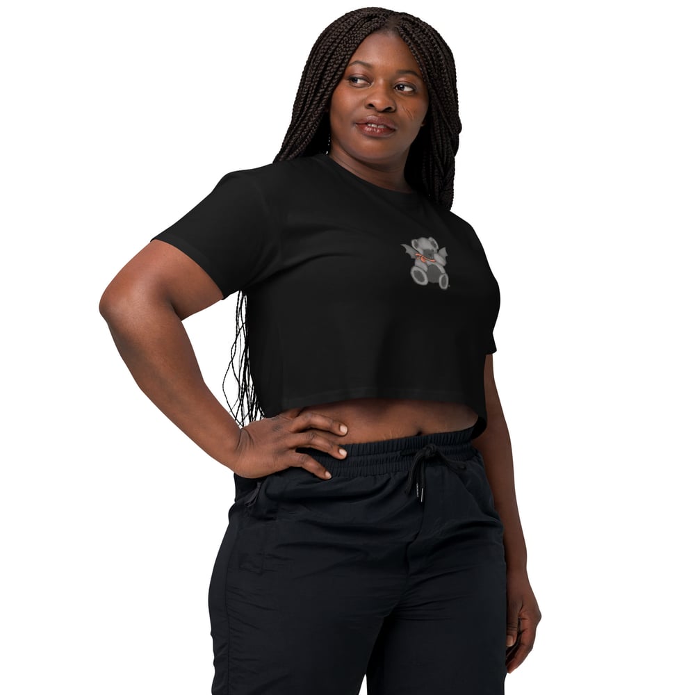Vampire Teddy crop top