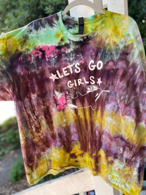 Image of 2XL Let's Go Girls Tie Dye Shirt