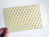 2 x Die Cut Bubble Wrap Envelopes Grey/Yellow
