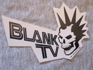 Image of BlankTV Logo Sticker