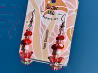Image 2 of Red Toadstool Earrings