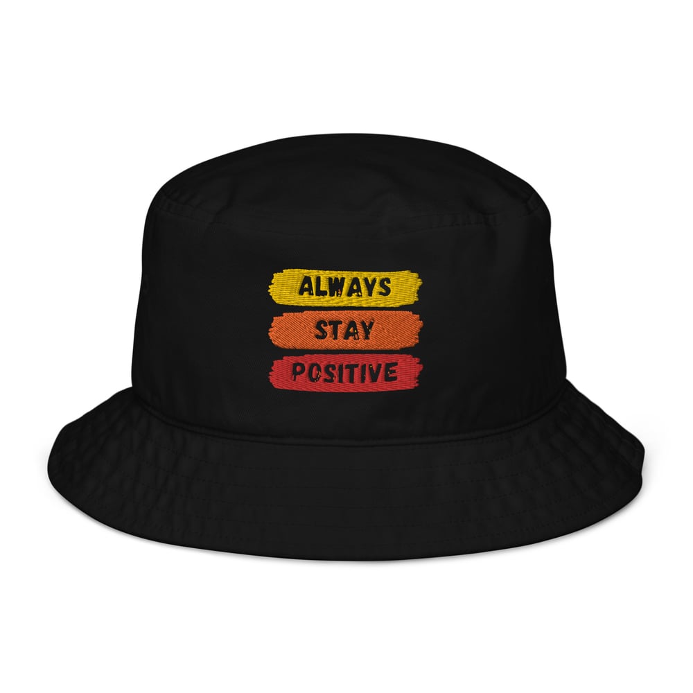 ZEN EXP - "Always Stay Positive" bucket hat 