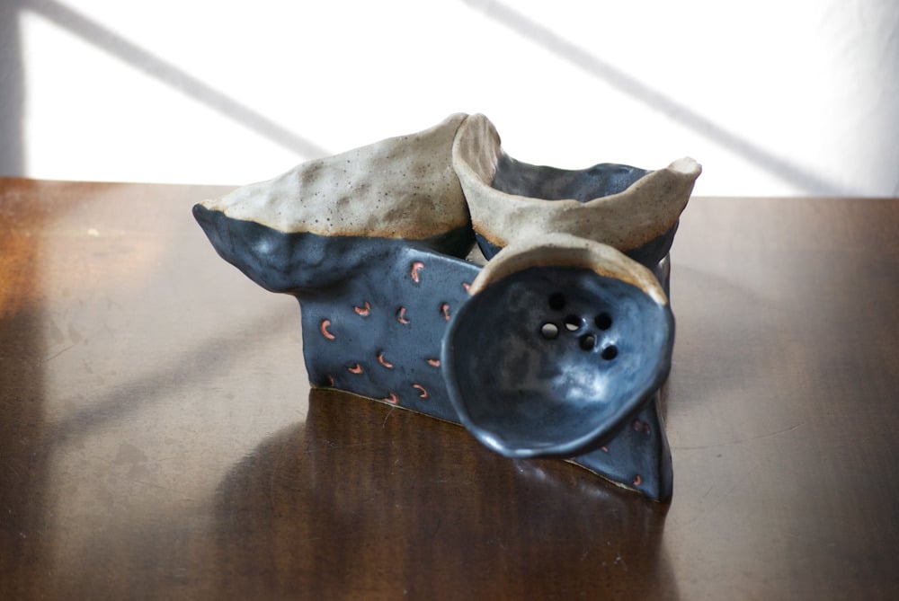 Image of Triple Gunmetal Planter