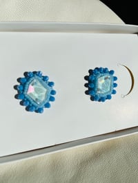 Image 3 of Flare Stud Earrings 