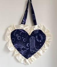 Image 3 of The Cosmic Cowboy Heart Bag - LFW Collection ☁️ 🌙