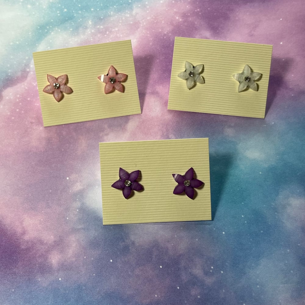 Image of Star Flower Studs