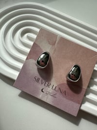 Image 6 of Arc earrings 圆弧银色耳饰