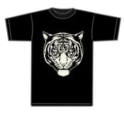 Image of TIGER TEE - black