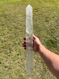 Image 8 of Large Smoky Quartz Generator with Rainbow Statement Piece #1113