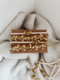 Image 6 of Mustard bows Twin SET of 2