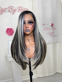 Image 7 of Edgy black highlights luxury (ready to ship) 