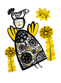 Feel the sun from both sides Print