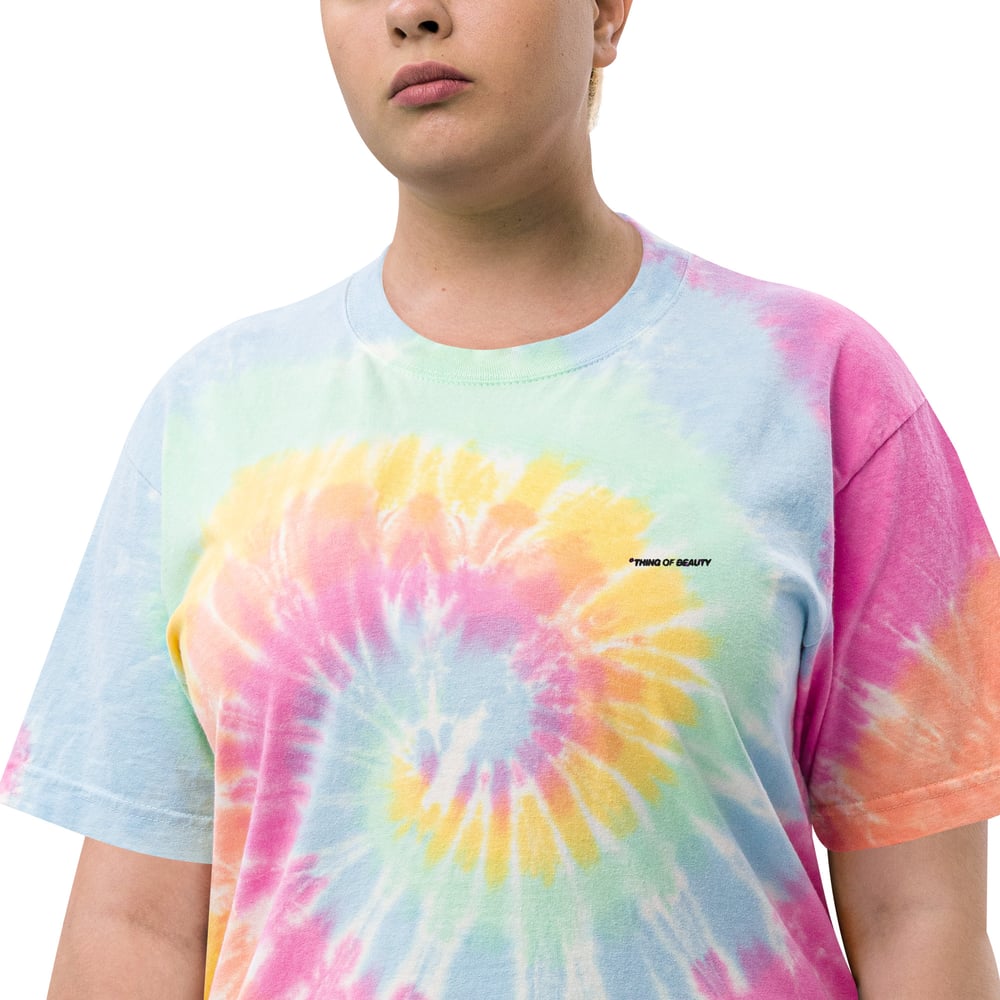 THING OF BEAUTY - DT - Oversized tie-dye t-shirt