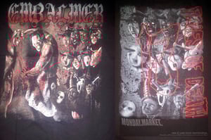Image of EMBALMER '13 faces of death' shirt