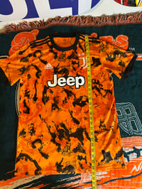 Image 4 of Juventus Football Shirt Mens Medium 2020/21 3rd Kit Orange Adidas Aeroready