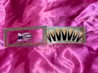 Image 2 of Nails - Long Luxury (Black Tux Design)