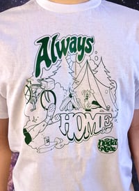 Image 3 of “Always Home” Adult T-shirt (White)