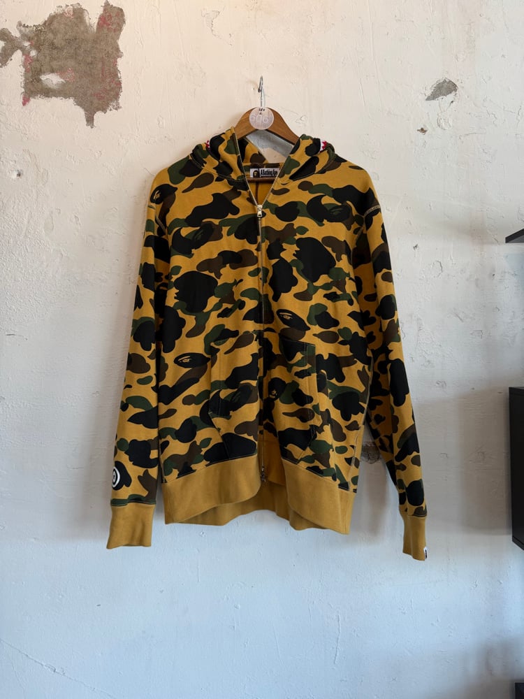Image of Bape 1st Camo Shark Full Zip
