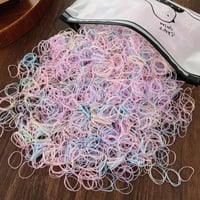 Image 5 of Hair  plastic Rubber Bands