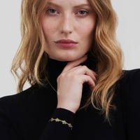 Image 3 of Fable Enamel Oak Leaf Bracelet