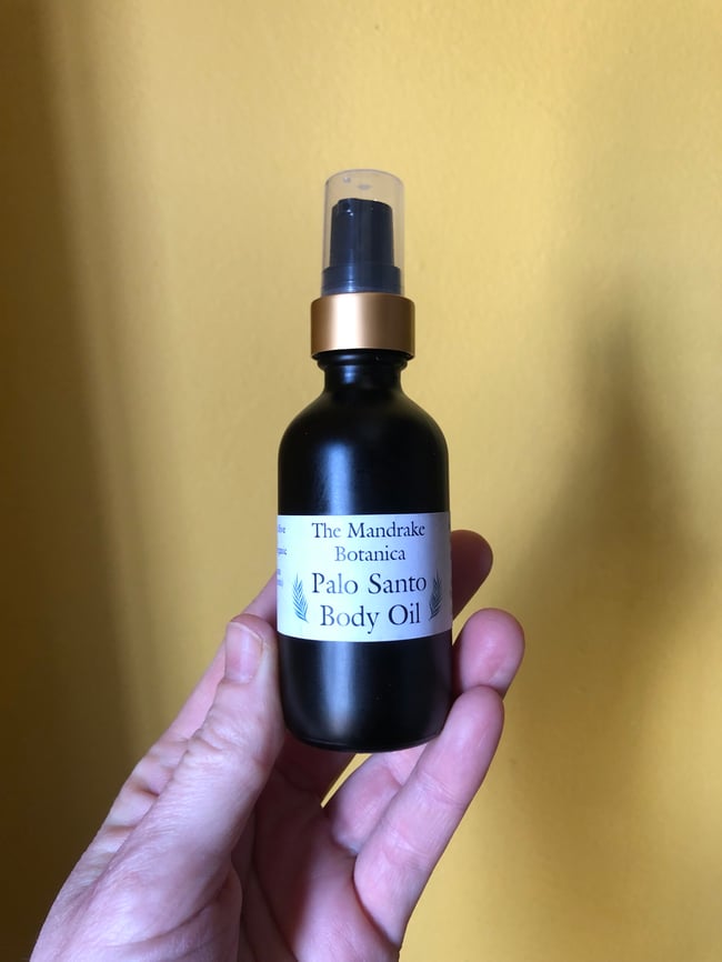 Palo Santo Body Oil | The Mandrake Fine Art & Botanica