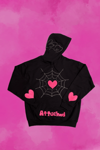 Image 2 of LGM “Love You 2 Death” Hoodie (Pink)