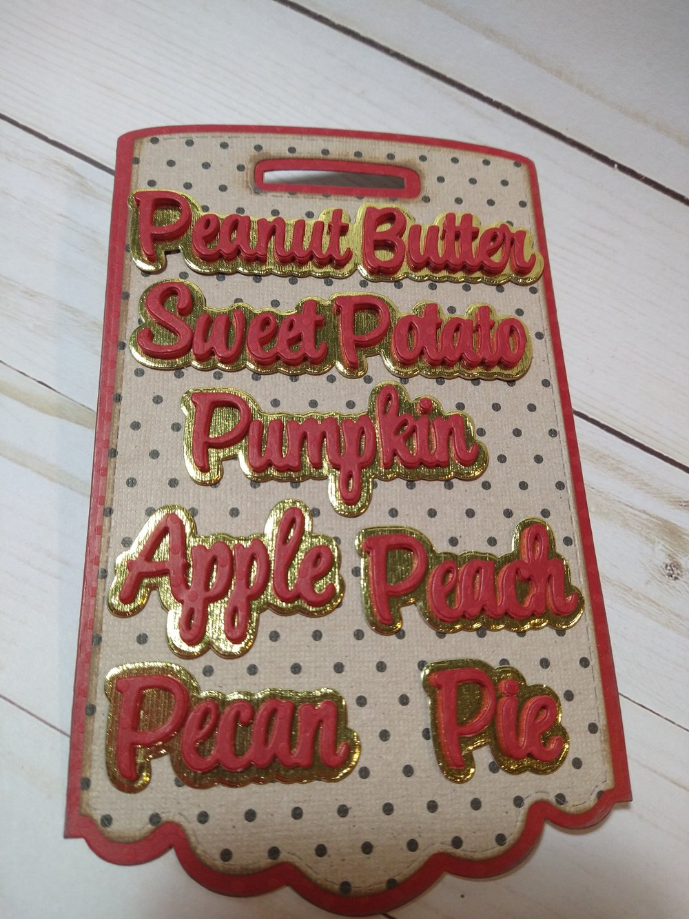Image of Pie Words #1