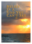 Image of Belief in a God You Can't See Booklet