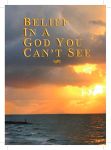 Image of Belief in a God You Can't See Booklet