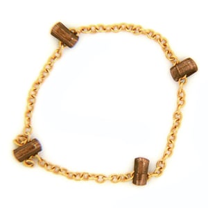 Image of Bagues Blue Metal