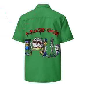 Image of Essential Utensils Button-Down Shirt (Sea Green)