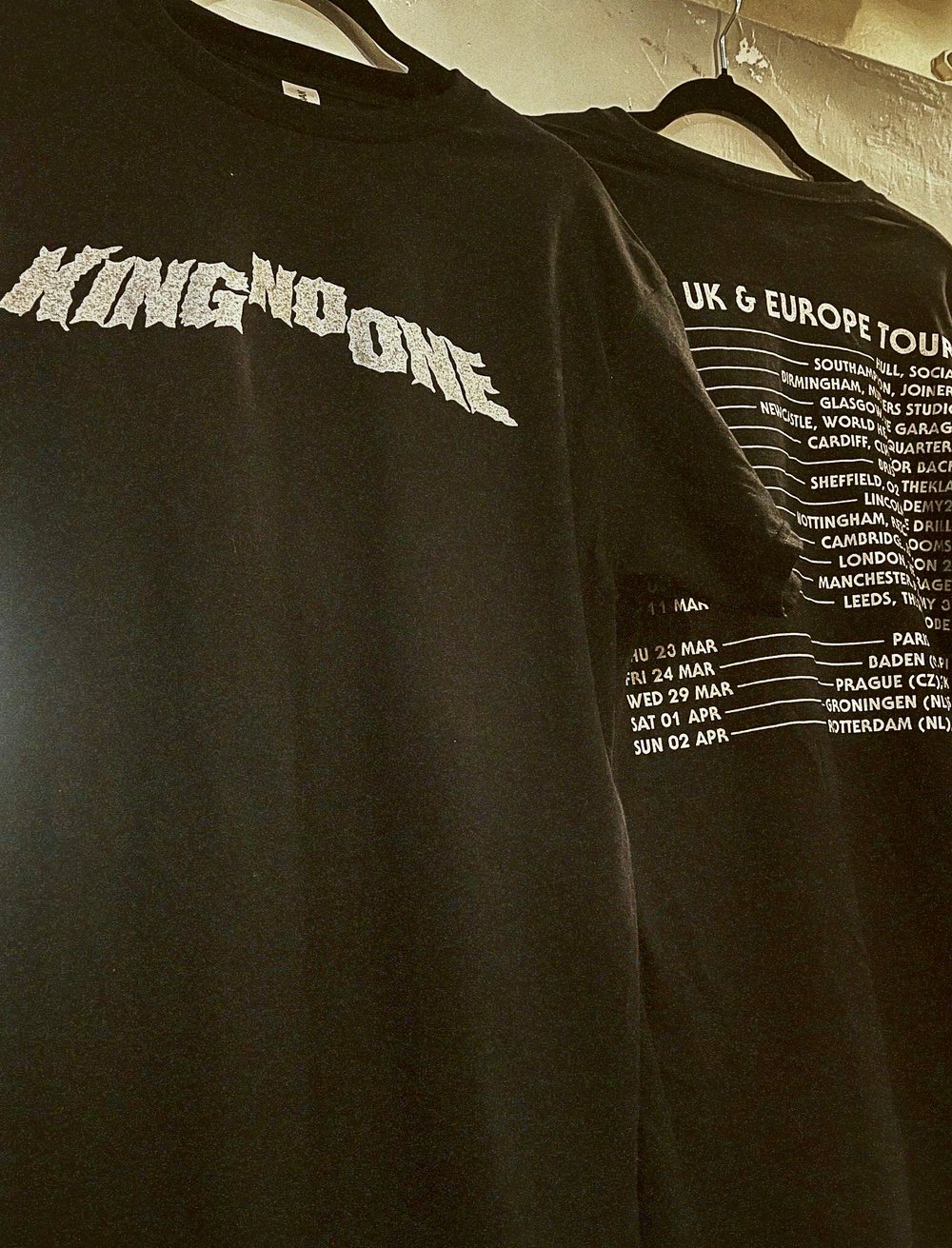 UK/EU ‘23 Tour T-Shirt - Black