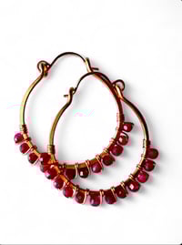 Image 3 of Ruby (Copper) Swing Earrings