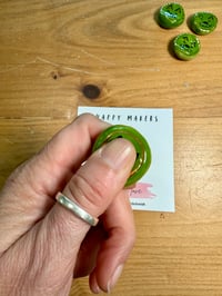 Image 3 of Whatif Monster Ceramic Worry Stone (circle) - Free Shipping in Contiguous US