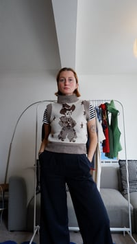 Image 2 of COWBOY TOOTIN SLEEVELESS SWEATER