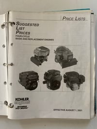 Image 7 of Kohler Multiple Engines Price Lists