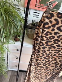 Image 2 of Leopard strapless dress 