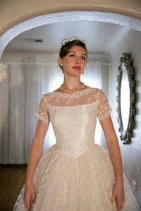 Image 5 of 1950s Princess Lace Ballgown 