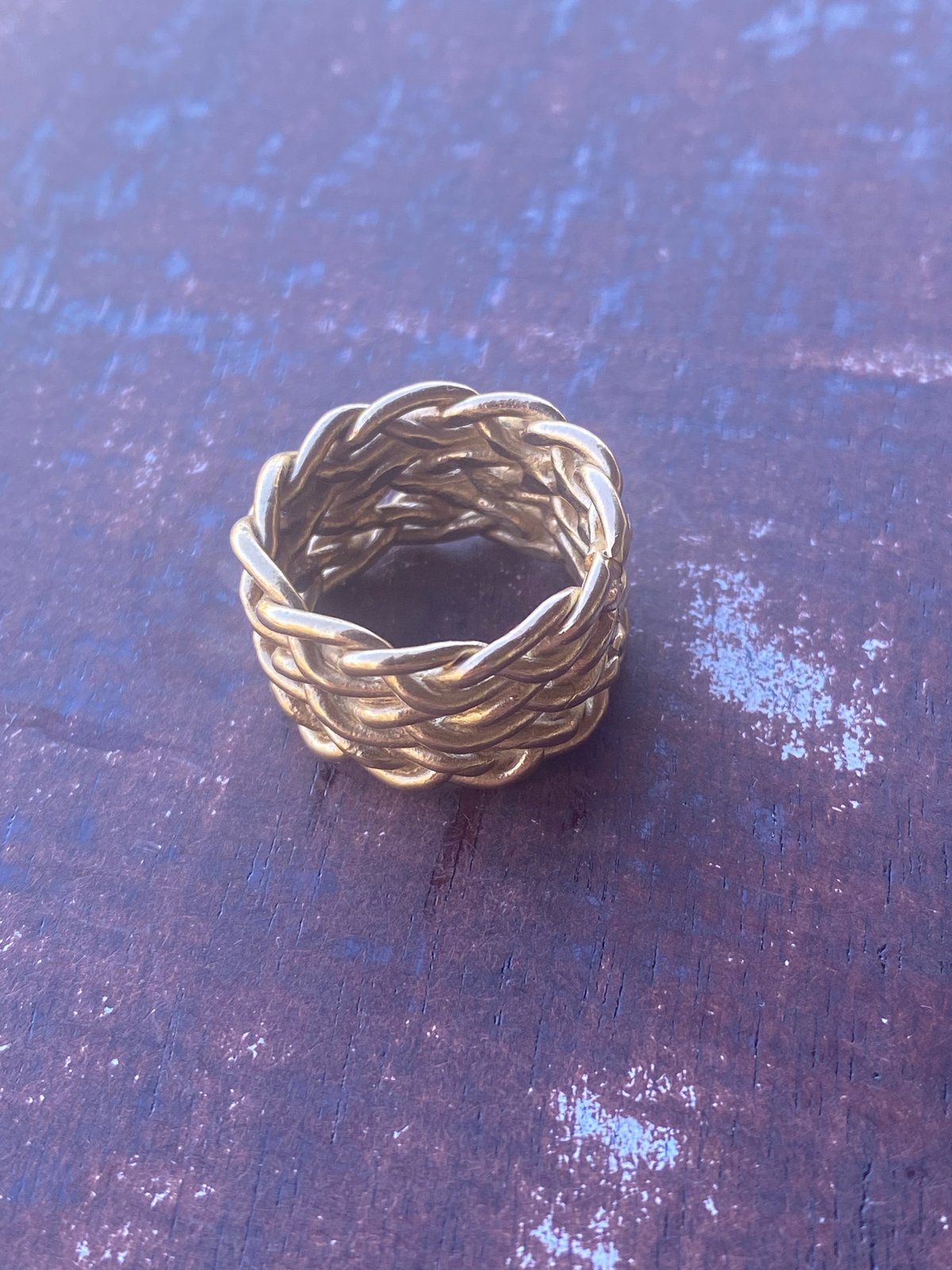 Image of Bronze Weaver Ring 