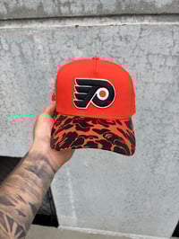 Image 2 of 1 of 1 SAFETY ORANGE PHILADELPHIA FLYERS A FRAME 