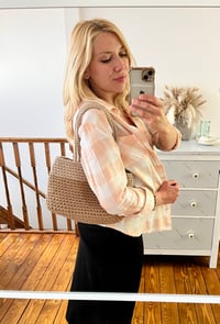 Image 3 of Crochet Minimalist Tote Bag